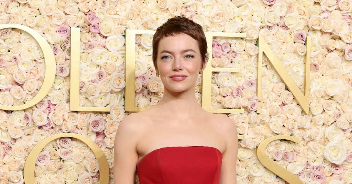 Emma Stone Debuts Pixie Cut on 2025 Golden Globes Red Carpet | Us Weekly Emma Stone Debuts Pixie Cut on 2025 Golden Globes Red Carpet | Us Weekly