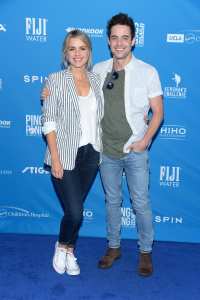 The former Bachelorette Ali Fedotowsky reveals that husband Kevin was diagnosed with papillary thyroid cancer