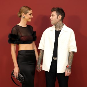 Chiara Ferragni y el músico italiano Fedez