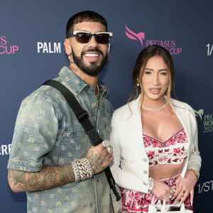 Anuel AA y Laury Saavedra