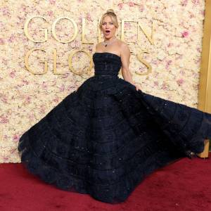Kate Hudson’s 6-Year-Old Daughter Helped Style Her 2025 Golden Globes Look