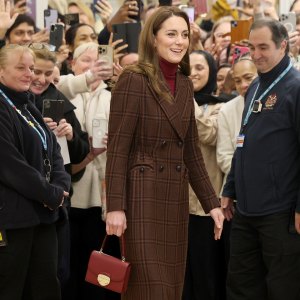 Catherine, Princess of Wales during a visit to The Royal Marsden Hospital on January 14, 2025 in London, England.