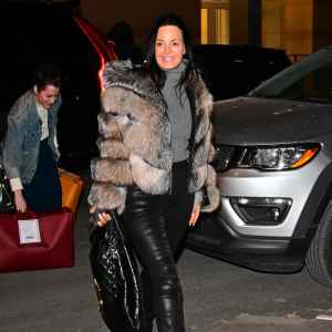 Lisa Barlow is seen on January 15, 2025 in New York City.