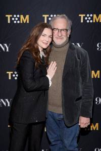 Drew Barrymore and Steven Spielberg