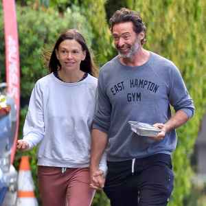 Hugh Jackman and Sutton Foster BACKGRID