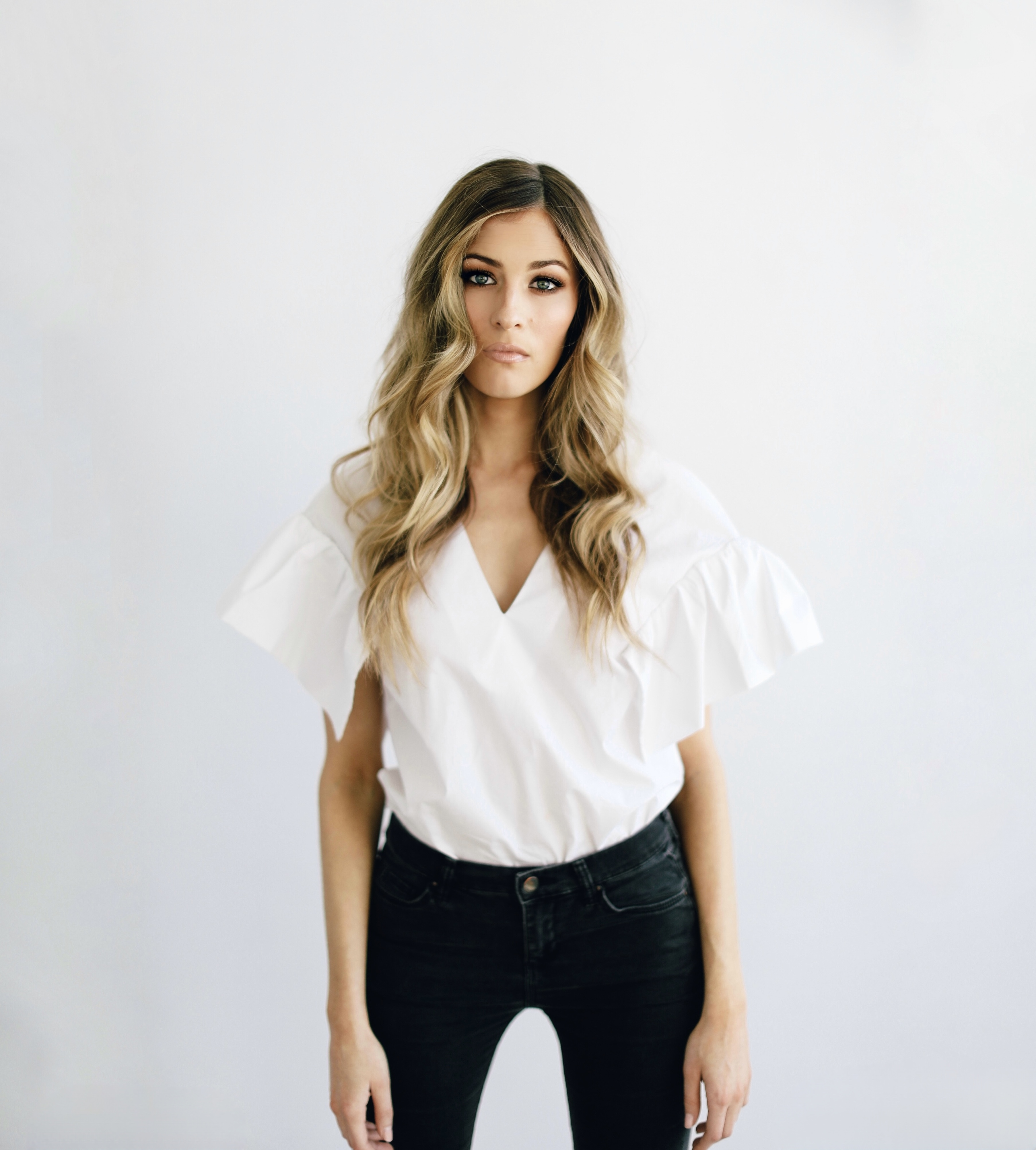 curling iron hair