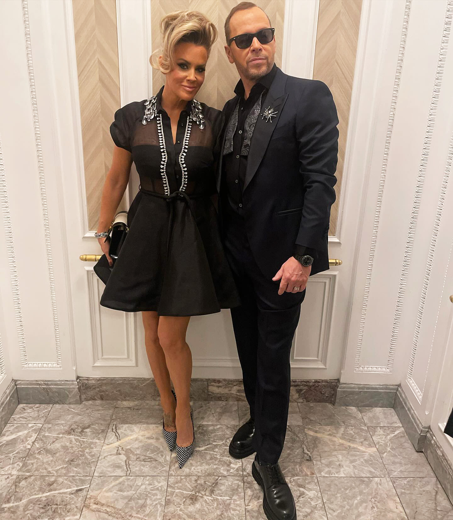 New Photo - Jenny McCarthy Says Working With Husband Donnie Wahlberg 'Feels Like Home'
