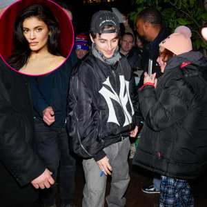 Kylie Jenner Accompanies Timothee Chalamet to SNL Season 50 Taping