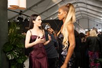 Laverne Cox Leaves E Carpet