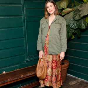 LOS ANGELES, CALIFORNIA - AUGUST 22: Mandy Moore poses as THE GREAT. x Red Wing Heritage launch a limited-edition collaboration at All Time on August 22, 2024 in Los Angeles, California. (Photo by Stefanie Keenan/Getty Images for for THE GREAT. x Red Wing Heritage Collaboration )