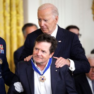 Michael J. Fox Receives Presidential Medal of Honor