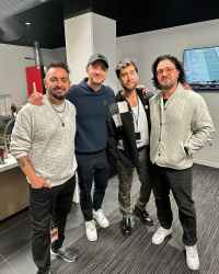 NSync Have Mini Reunion at Justin Timberlake Show But Joey Fatone Misses Out 2