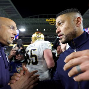 Notre Dames Marcus Freeman Was Angry After Penn States James Franklin Joked About His Hair