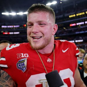 Ohio State Jack Sawyer Is Already Cashing In On His Game-Sealing Touchdown