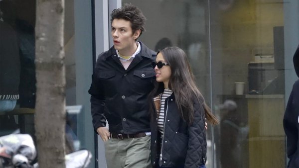 Olivia Rodrigo Sweetly Cuddles Up to Boyfriend Louis Partridge on Winter New York City Date