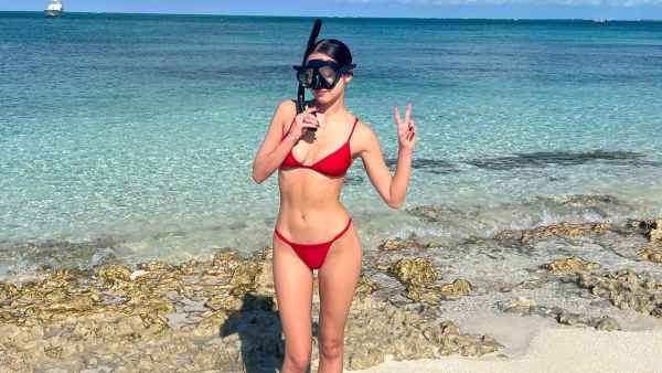 Olivia Rodrigo Shows Off Her Figure in Red Hot Swimsuit