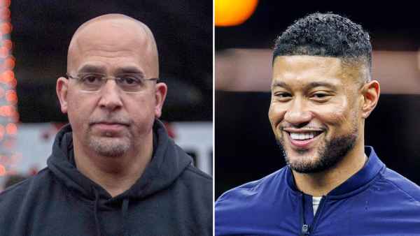 Penn State Coach James Franklin Is Jealous of Notre Dame Coach Marcus Freemans Hairline