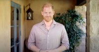 Prince Harry appears in a Wellchild Surprise video from his home Montecito