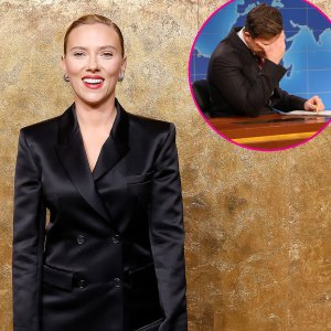 Promo Scarlett Johansson Was Shocked by Vagina Joke During SNL Joke Swap
