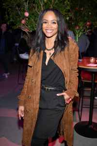 Rachel Lindsay All Smiles at College Football Event After Finalizing Brian Abasolo Divorce 838