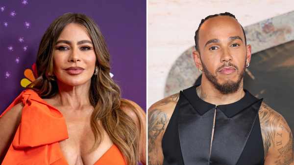 Sofia Vergara Spotted With F1 Driver Lewis Hamilton