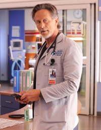 Steven Weber Has the Perfect Idea for Crossing Wings With Tim Daly on Chicago Med 831