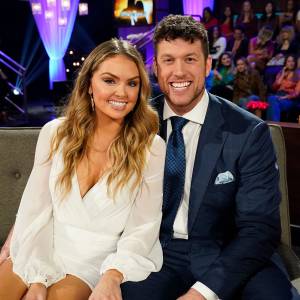 Susie Evans and Clayton Echard Bachelor Clayton Echard Reacts to Ex Susie Evans Comments About His Character