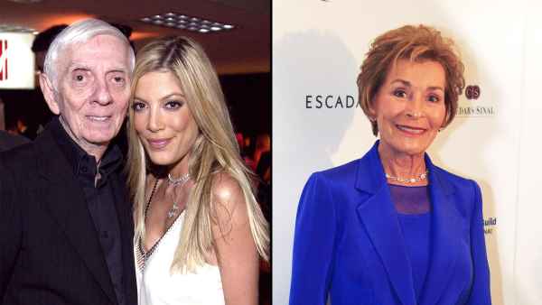 Tori Spelling Was Shocked at Hot Judge Judy Attending Her Dad's Party