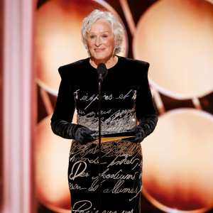What Did Glenn Close Say During Censored 2025 Golden Globes Speech