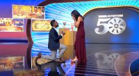 Wheel of Fortune Contestant Engages After Solving Bid 2 Puzzle