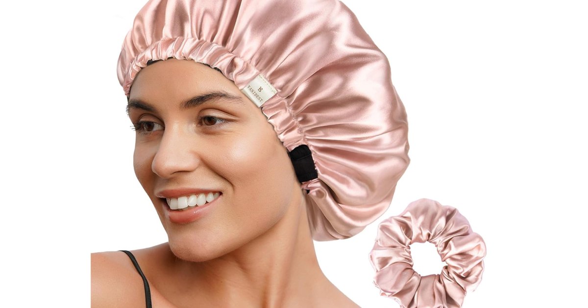 This Amazon-Bestselling Satin Bonnet Is 13% Off Now This Amazon-Bestselling Satin Bonnet Is 13% Off Now