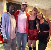 ennis Star Frances Tiafoe Took Shots With Taylor Swift For Beyonce Guy 2