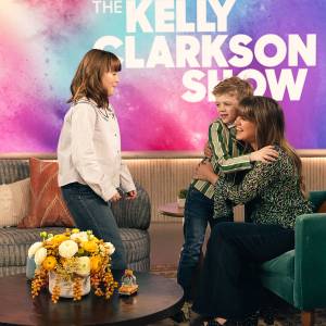 Kelly Clarkson Kids River and Remy Are All Grown Up in Talk Show Chat