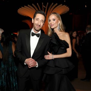 Adrien Brody Georgina Chapman Are Happy In Their Relationship Source
