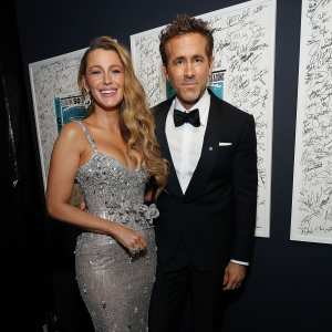 Blake Lively and Ryan Reynolds SNL50 The Anniversary Special Saturday Night Live Red Carpet Arrival SNL 50