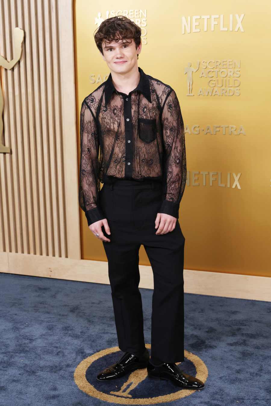 Bridgerton Cast Shines Bright at the 2025 SAG Awards Red Carpet
