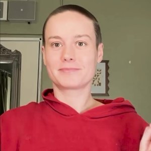Brie Larson Shows Off Shaved Head During 'Rigorous' West End Play Rehearsals