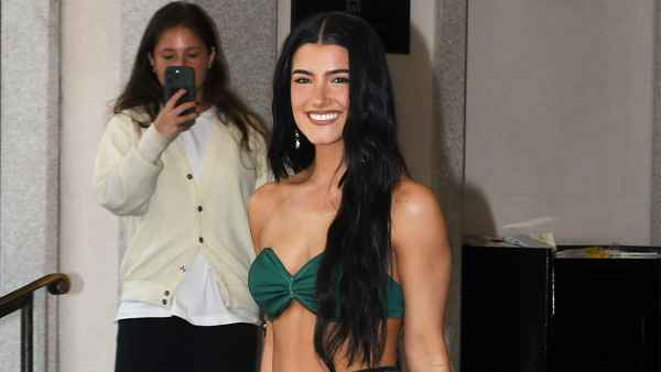 Charli D Amelio Flaunts Her Toned Abs in Swimwear as Outerwear