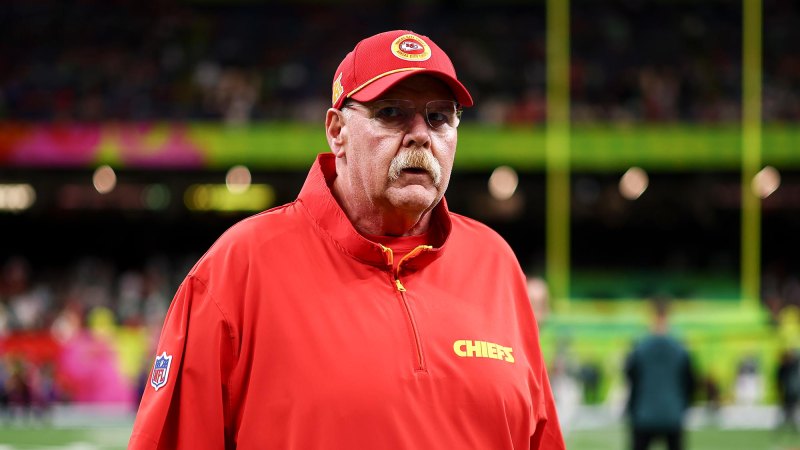 Coach Andy Reid Reacts After Kansas City Chiefs Lose Super Bowl 2025 | Us Weekly