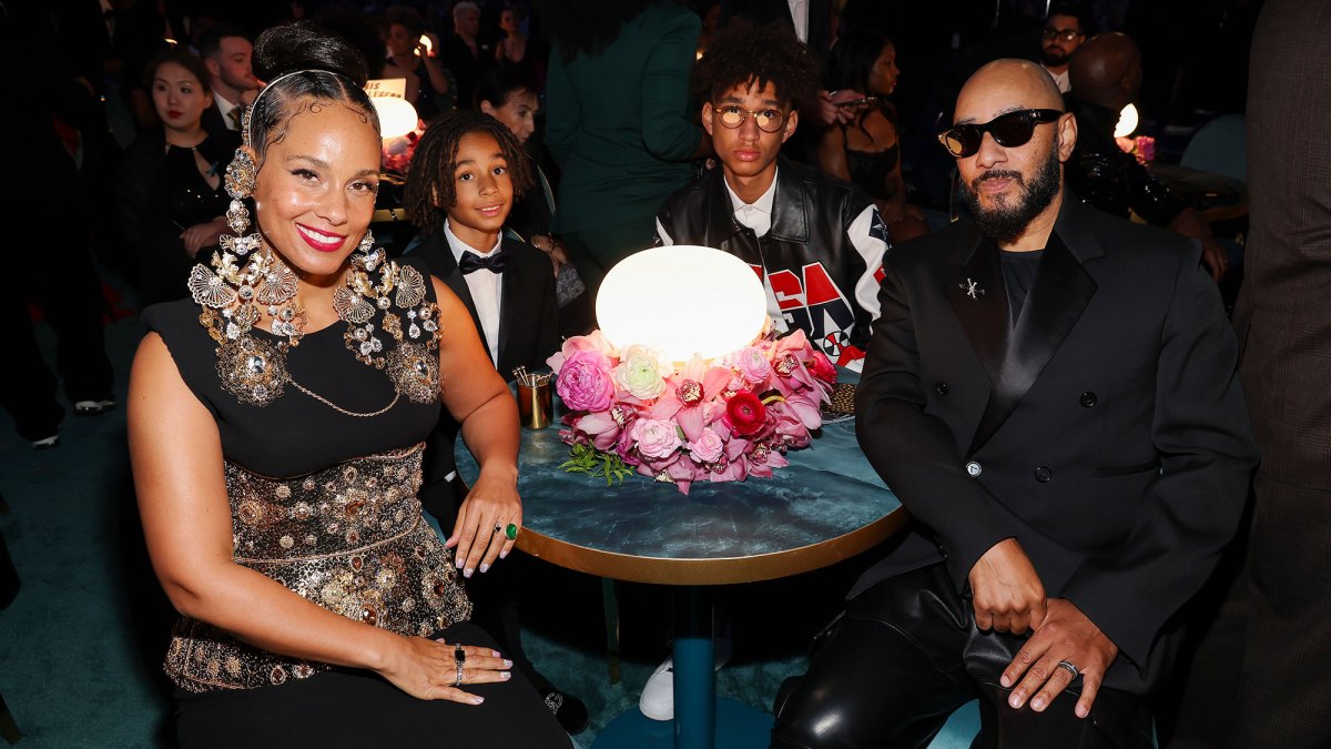 Alicia Keys and Swizz Beatz Bring Their 2 Kids to the 2025 Grammys ...
