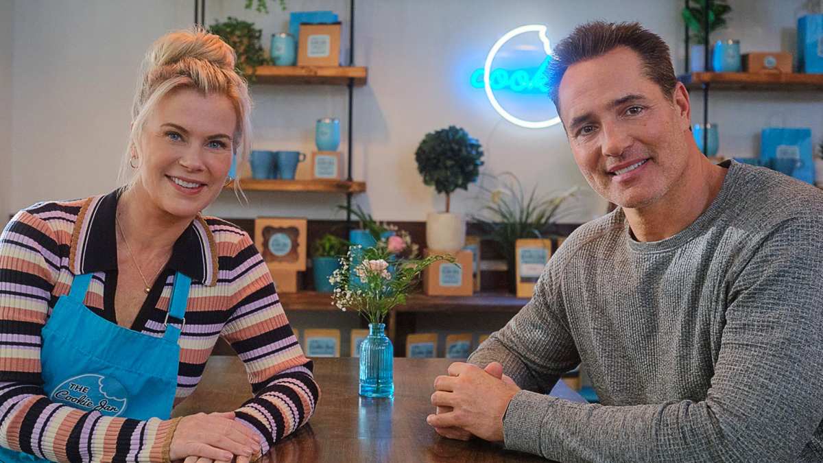 Victor Webster Teases Hannah Swensen Mystery's Chad, Hannah Dating | Us Weekly