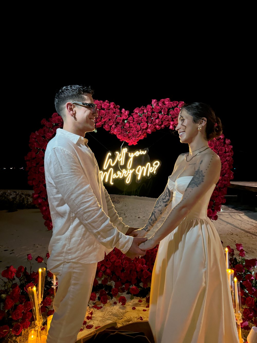 Lenny Tavárez y Natasha Nazario