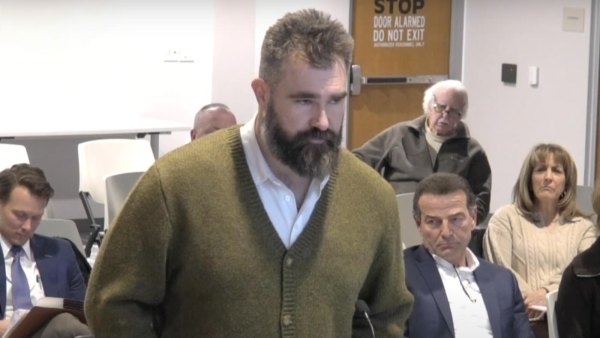 Jason Kelce Showed Up to Board Meeting in an Attempt to Decrease Foot Traffic In Front of His Home
