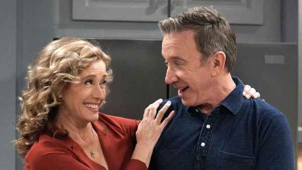 Last Man Standings Nancy Travis Doesnt Want to Be Tim Allens Shifting Gears Wife Too Meta