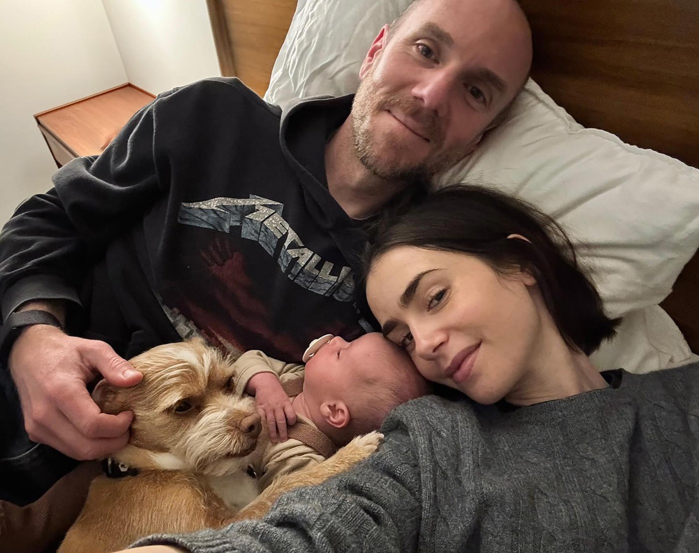 Lily Collins and Charlie McDowell's Family Album With Daughter Tove