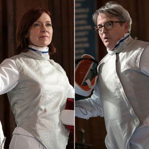 Matthew Broderick Has a Fence Off With Carrie Preston During Elsbeth Guest Spot With Son James