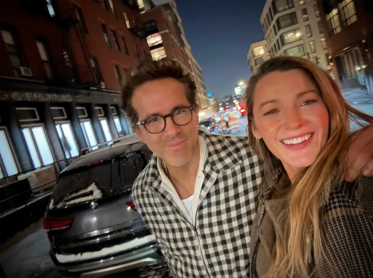 Instagram Ryn Ryan Reynolds Snaps Selfie With Blake Lively Amid Ongoing Legal Battle ...