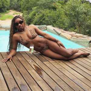 Simone Biles Slays in Leopard Bikini on South African Trip