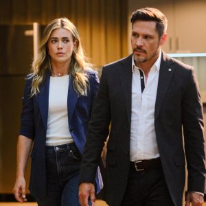 The Hunting Partys Melissa Roxburgh Reacts to Unpopular Bex Oliver Romance He Killed Someone