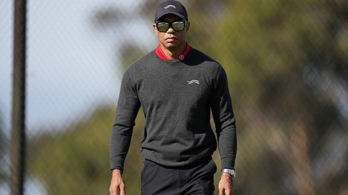 Tiger Woods Makes First Public Appearance Since His Mother's Death